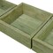 Ekena Millwork Square, Closed Back, Vintage Farmhouse Shadow Box Shelves, Barnwood Decor Collection, PK3 DECR15SBSQCBGR - alternate 2